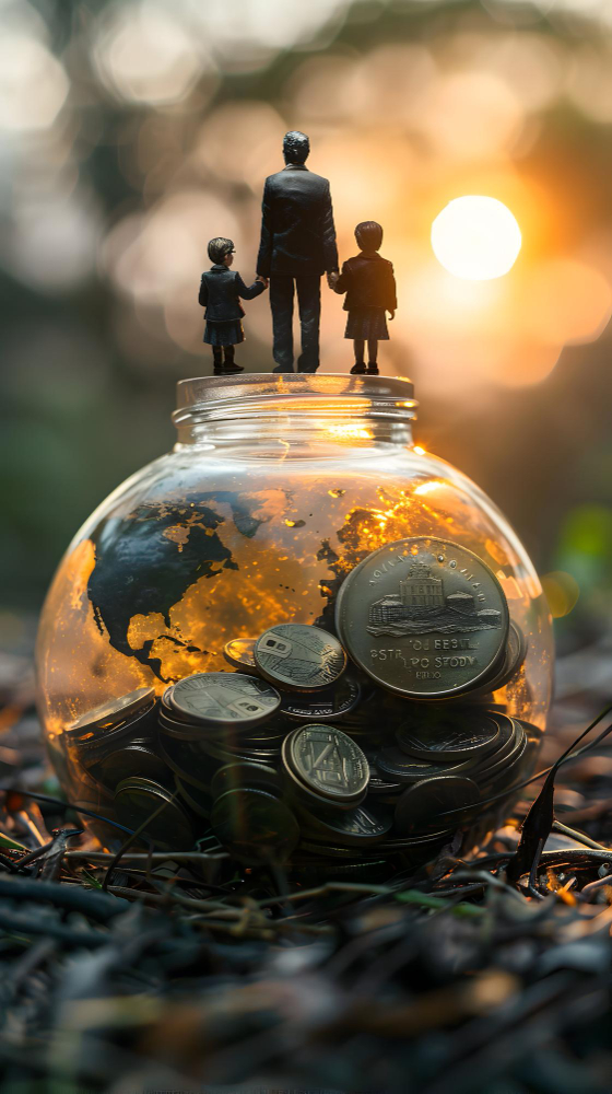 Bóvedas de ahorro por objetivos para familia y metas